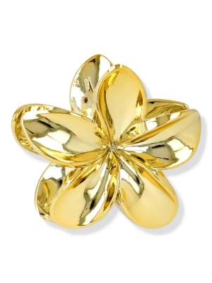 Spinka klamra kwiaty metaliczne