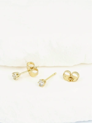 Kolczyki sztyfty klasyczne cyrkonia