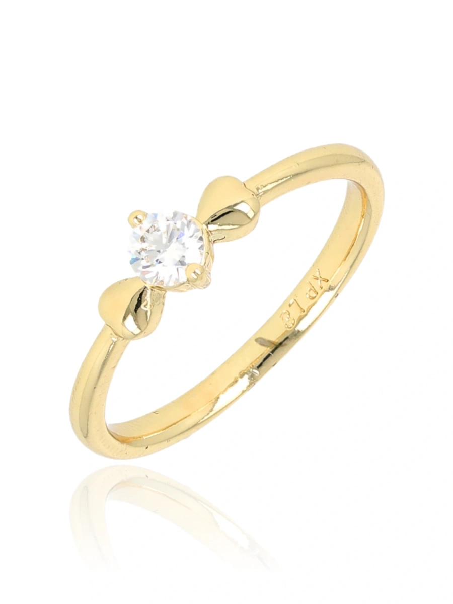 Pierścionek złota harmonia blasku