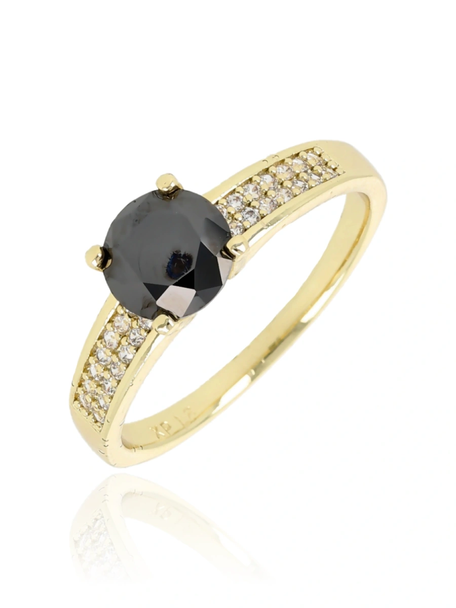 Pierścionek złota nocna iskra