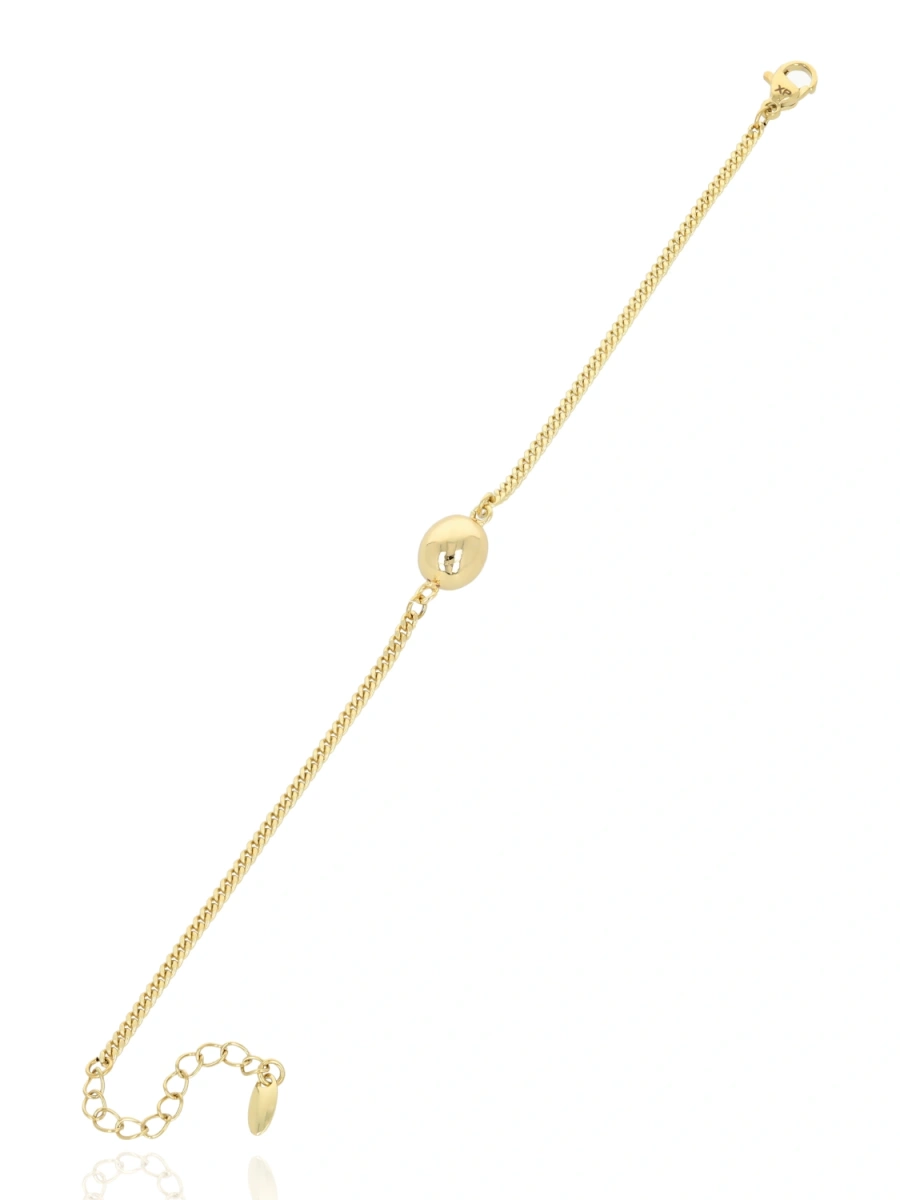 Bransoleta damska z kulką regulowana minimalistyczna